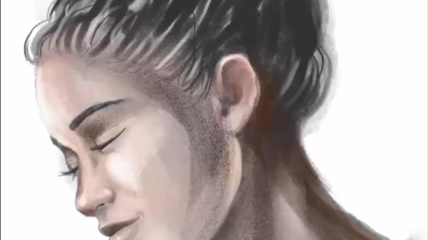 Digital Charcoal Portrait